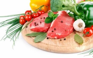 Una dieta sana è indicata per l'osteocondrosi della colonna vertebrale toracica